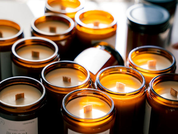 What are the differences between natural and industrial candles?