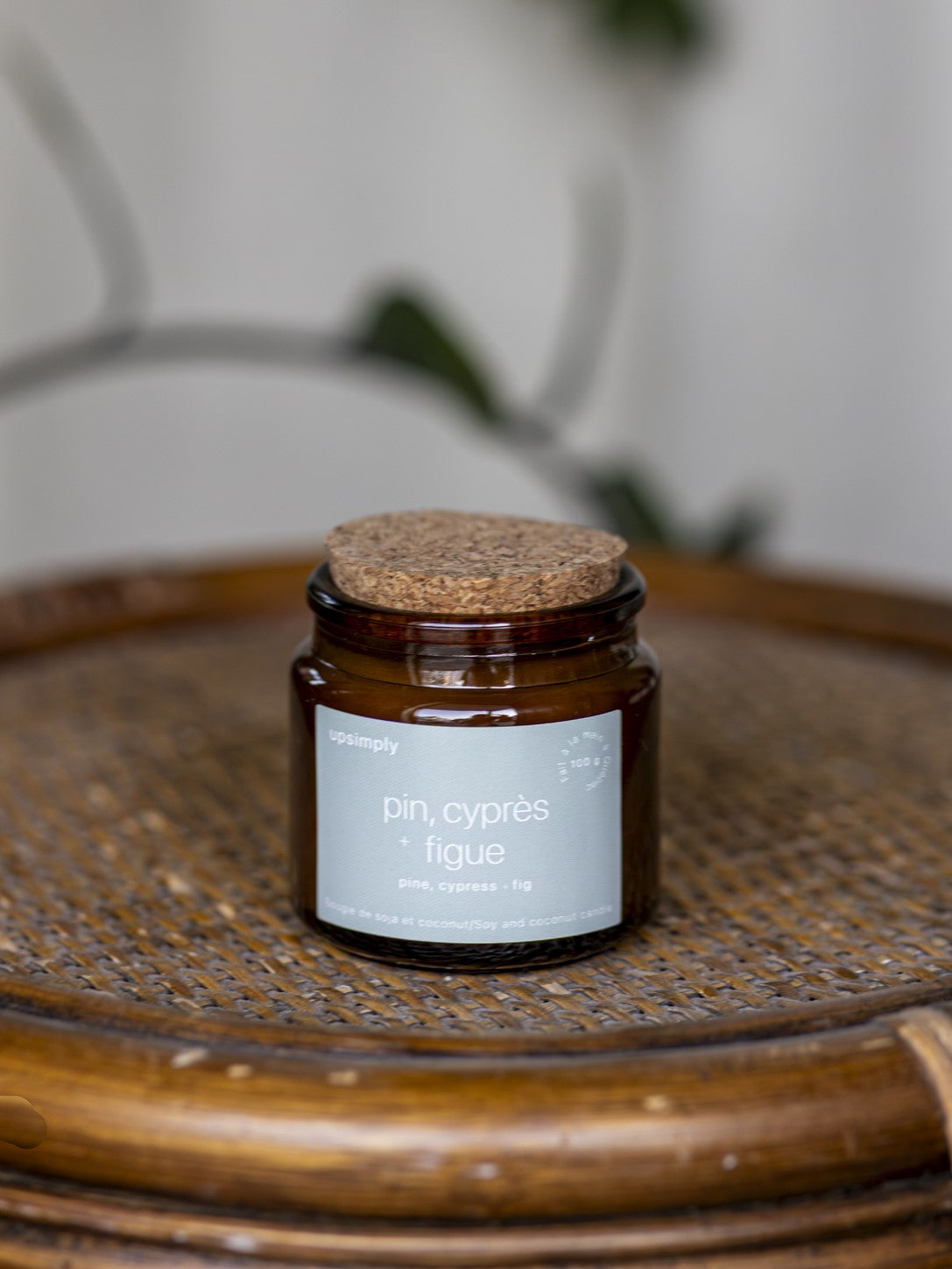 Soy candle - Pine, cypress &amp; fig