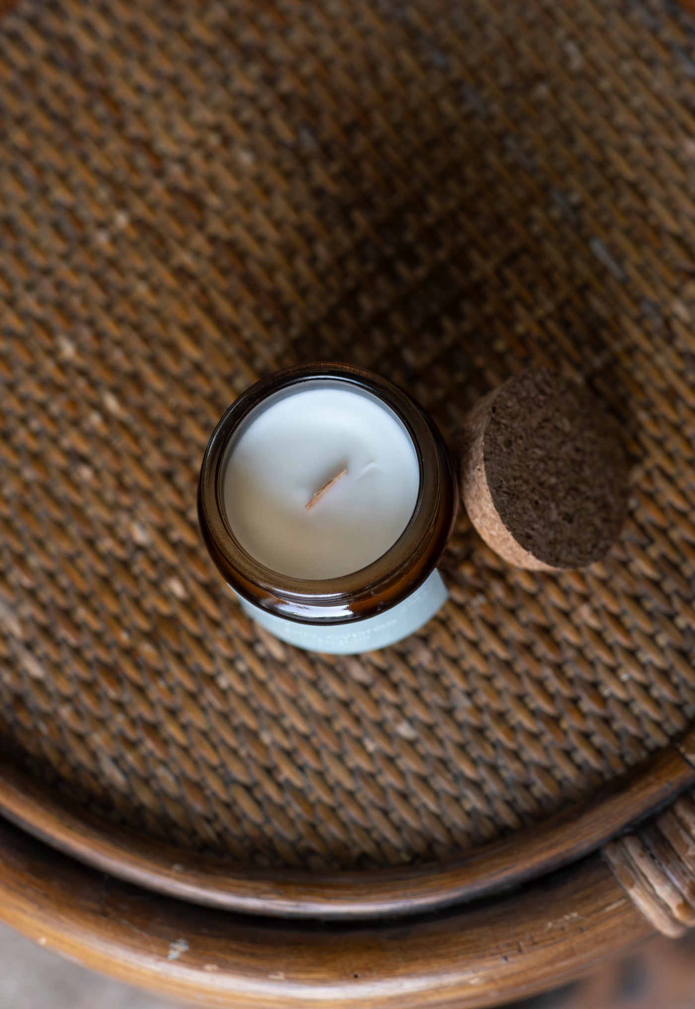 Soy candle - Green tea and white pear